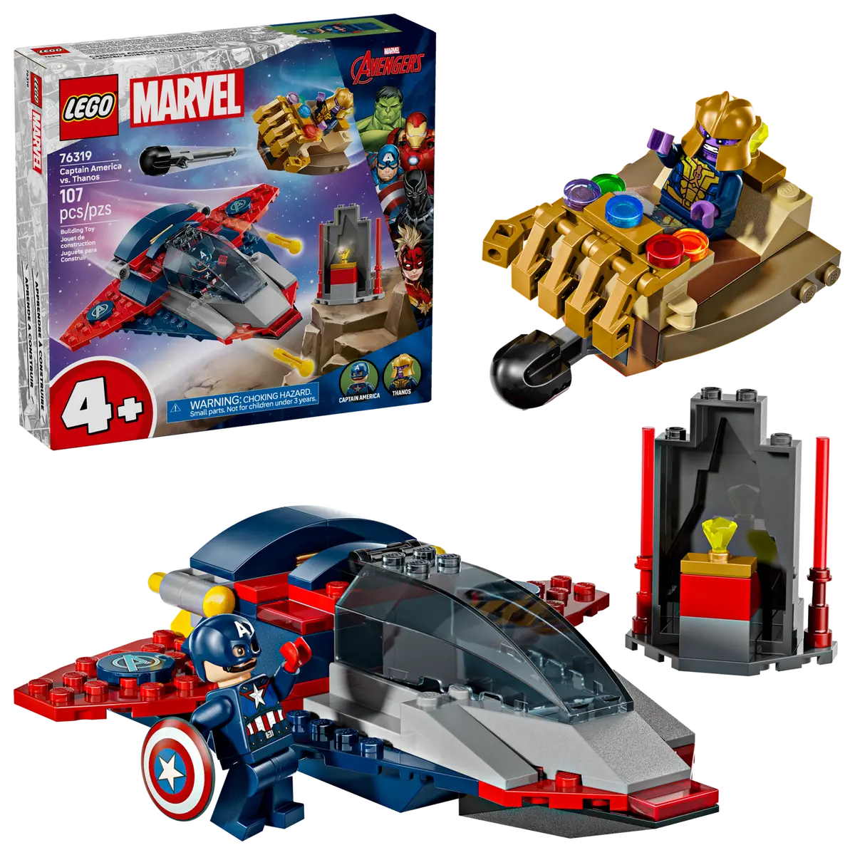 LEGO - Marvel Captain America vs Thanos 76319