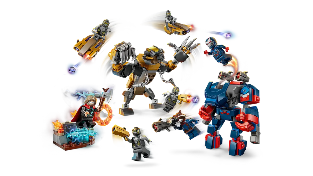 LEGO - Marvel Avengers Endgame Thor vs Chitauri 76322