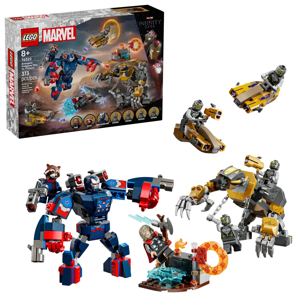 LEGO - Marvel Avengers Endgame Thor vs Chitauri 76322