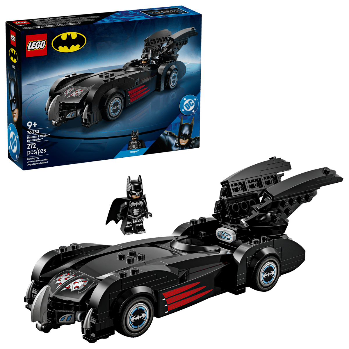 LEGO - Batman & Robin Batmobile 76333