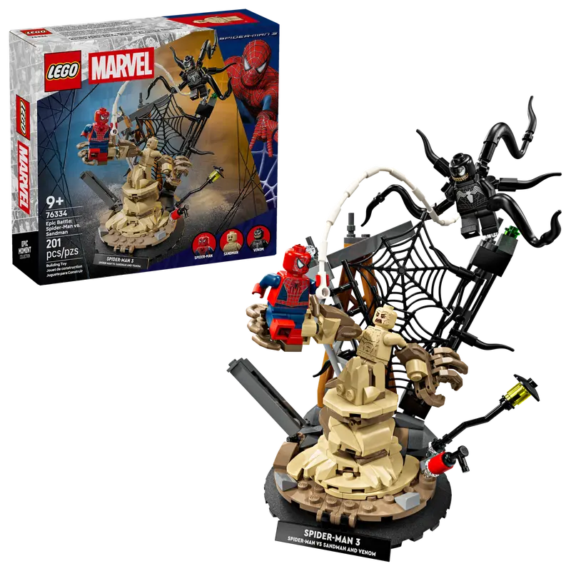 LEGO - Marvel Epic Battle Spiderman Vs Sandman 76334