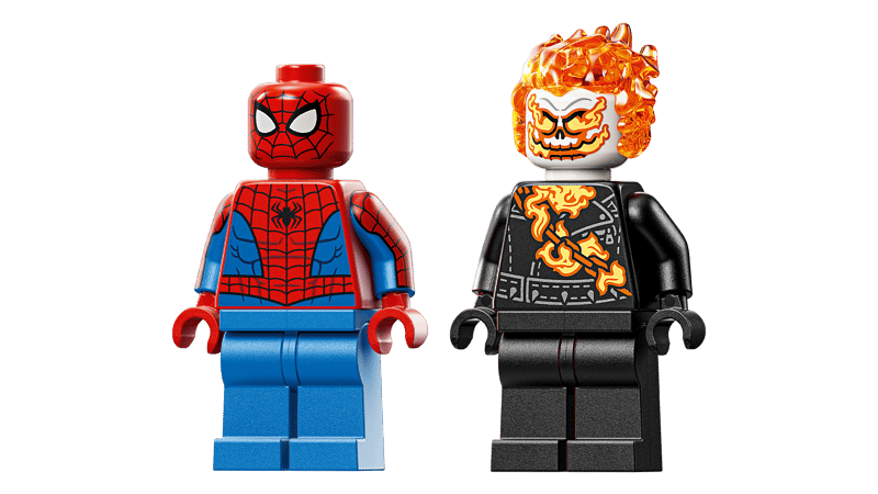 LEGO - Marvel Spiderman Vs Ghost Rider Motorcycle 76335