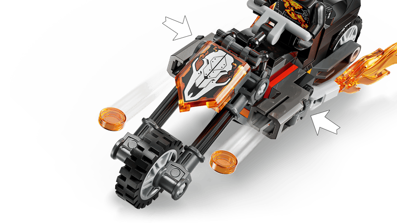 LEGO - Marvel Spiderman Vs Ghost Rider Motorcycle 76335
