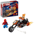 LEGO - Marvel Spiderman Vs Ghost Rider Motorcycle 76335