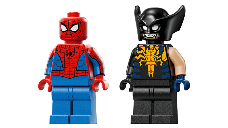 LEGO - Marvel Spiderman Car Vs Venomized Wolverine 76336