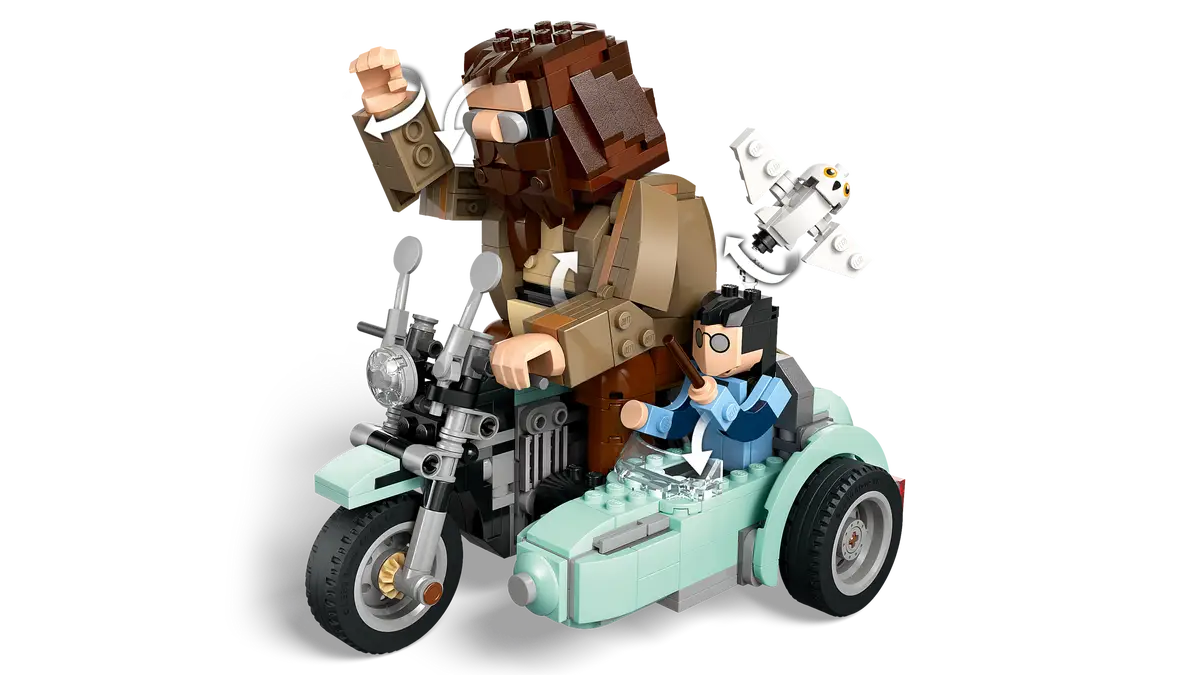 LEGO - Harry Potter Hagrid & Harry's Motorcycle Ride 76443