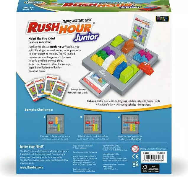 ThinkFun - Rush Hour Jr. Game