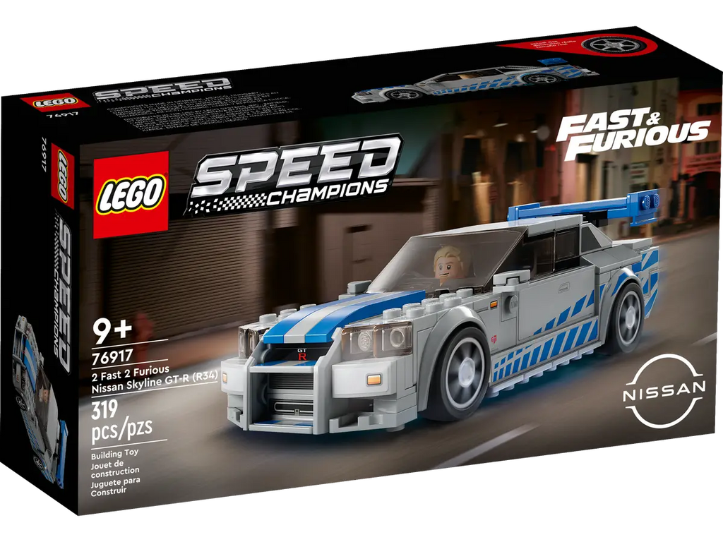 LEGO - Speed Champion 2 Fast 2 Furious Nissan Skyline 76917
