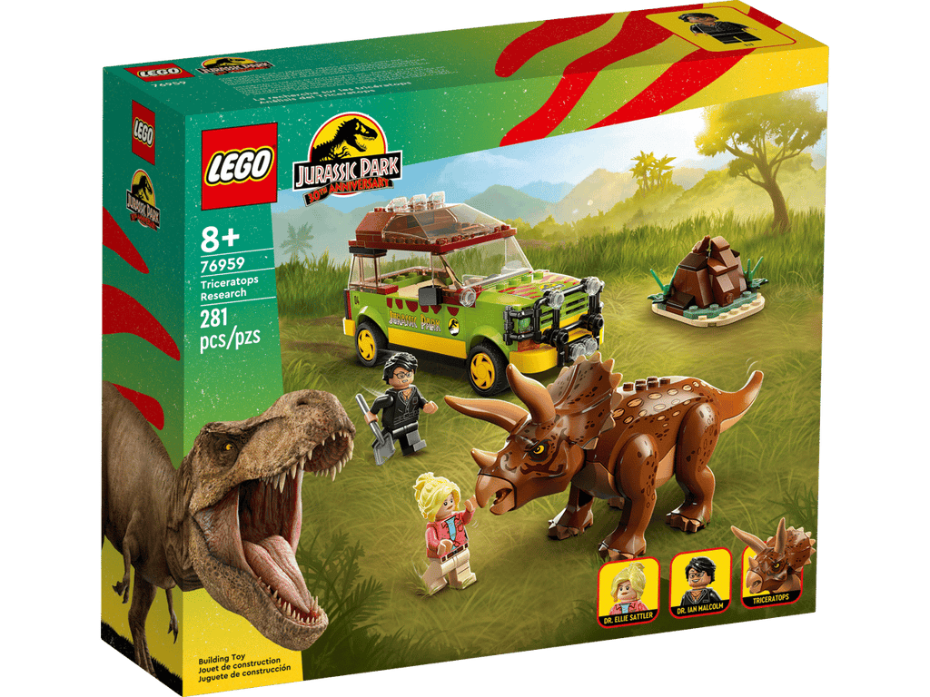 LEGO - Jurassic Park Triceratops Research 76959