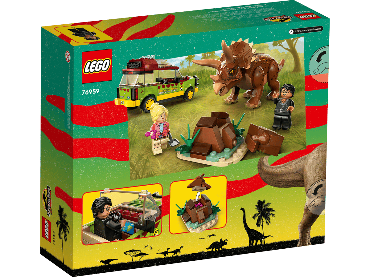 LEGO - Jurassic Park Triceratops Research 76959
