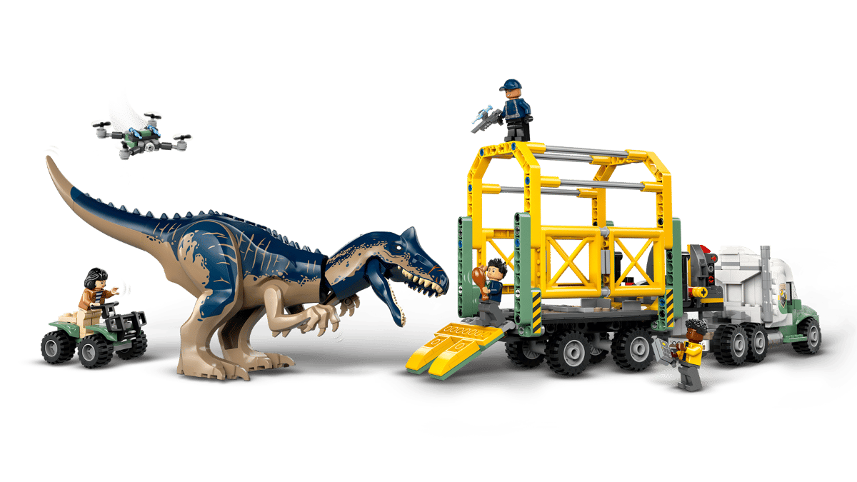 LEGO - Jurassic Dino Mission Transport Truck 76966