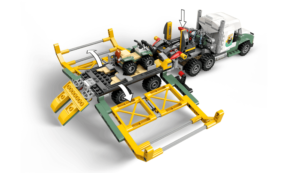 LEGO - Jurassic Dino Mission Transport Truck 76966