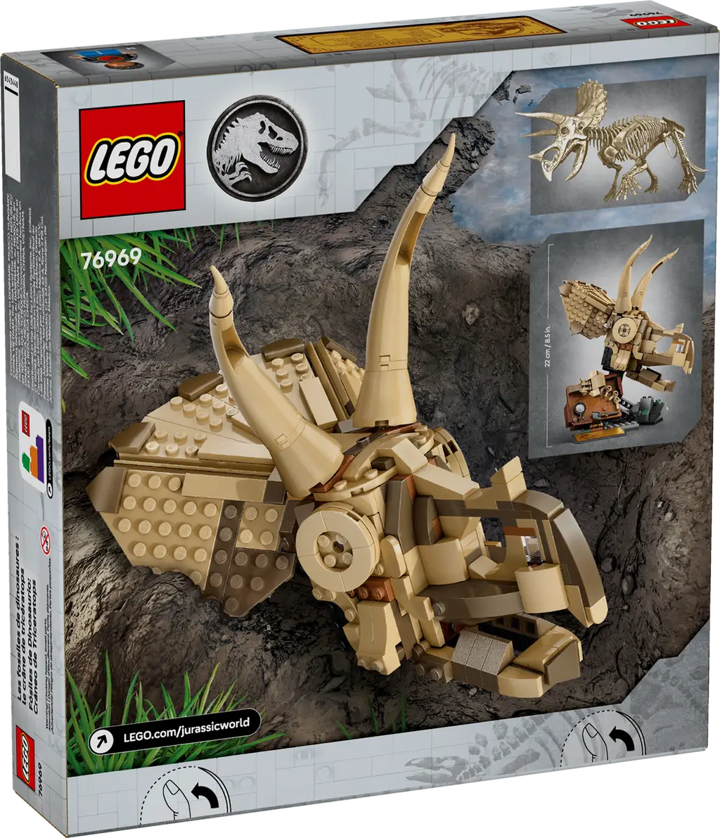 LEGO - Jurassic World Dinosaur Fossils: Triceratops Skull 76969