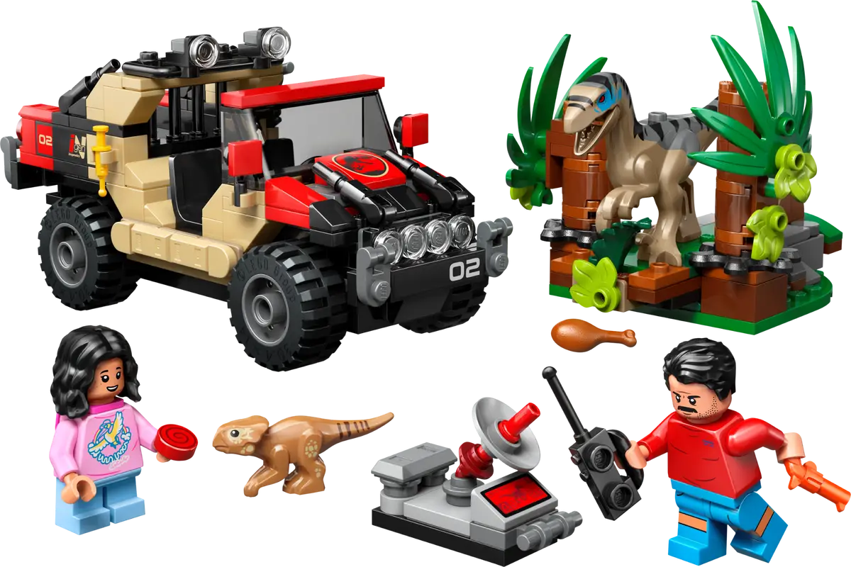 LEGO - Jurassic World Raptor Off-Road Escape 76972
