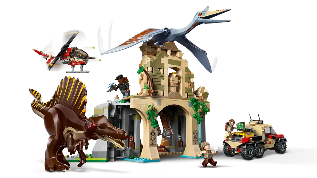 LEGO - Jurassic World Spinosaurus & Quetzalcoatius Air Mission 76976