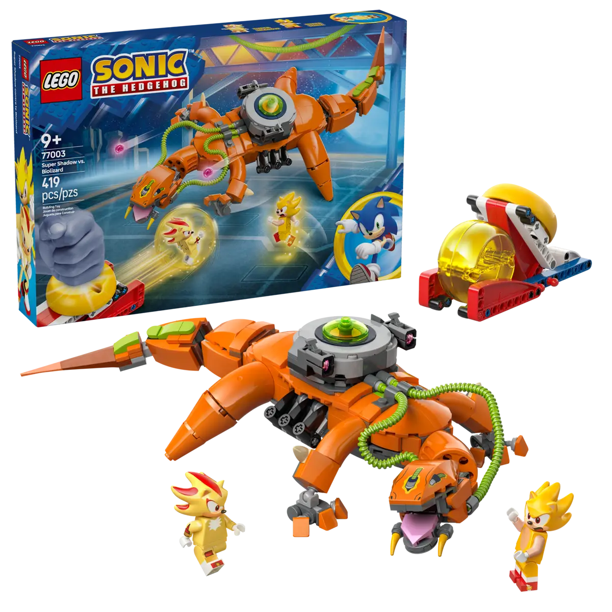 LEGO - Sonic Super Shadow vs. Biolizard 77003