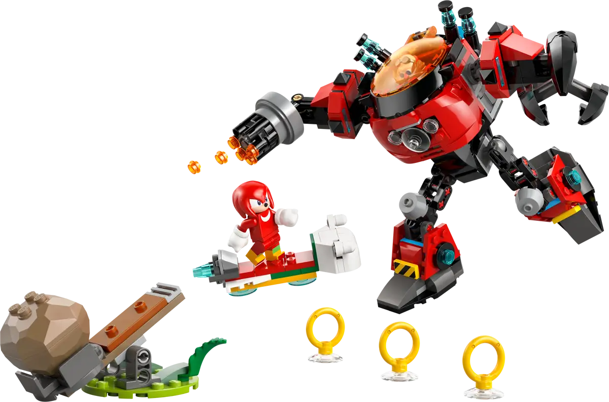 LEGO - Sonic The Hedgehog Knuckles vs Dr Eggman Egg Crusher Mech 77005