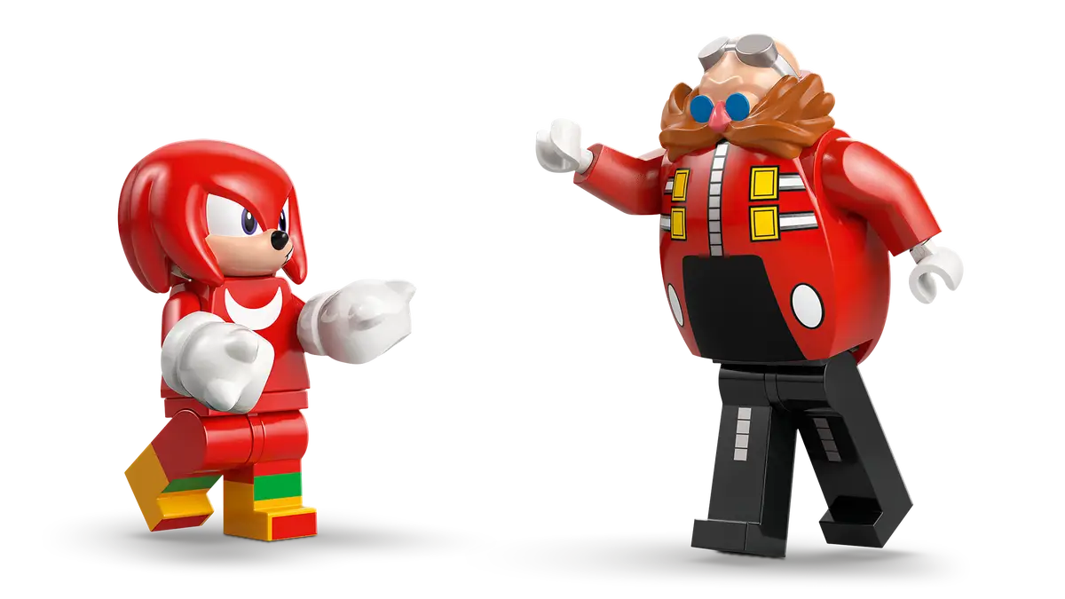 LEGO - Sonic The Hedgehog Knuckles vs Dr Eggman Egg Crusher Mech 77005