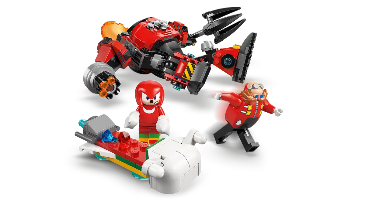 LEGO - Sonic The Hedgehog Knuckles vs Dr Eggman Egg Crusher Mech 77005
