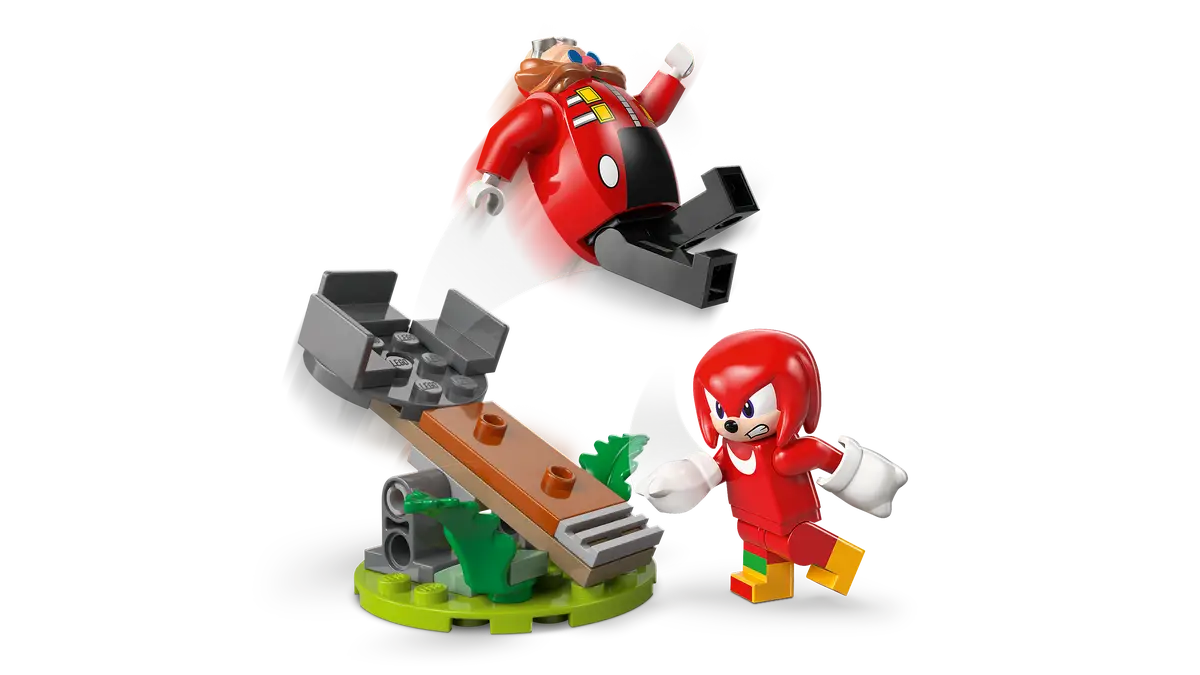 LEGO - Sonic The Hedgehog Knuckles vs Dr Eggman Egg Crusher Mech 77005