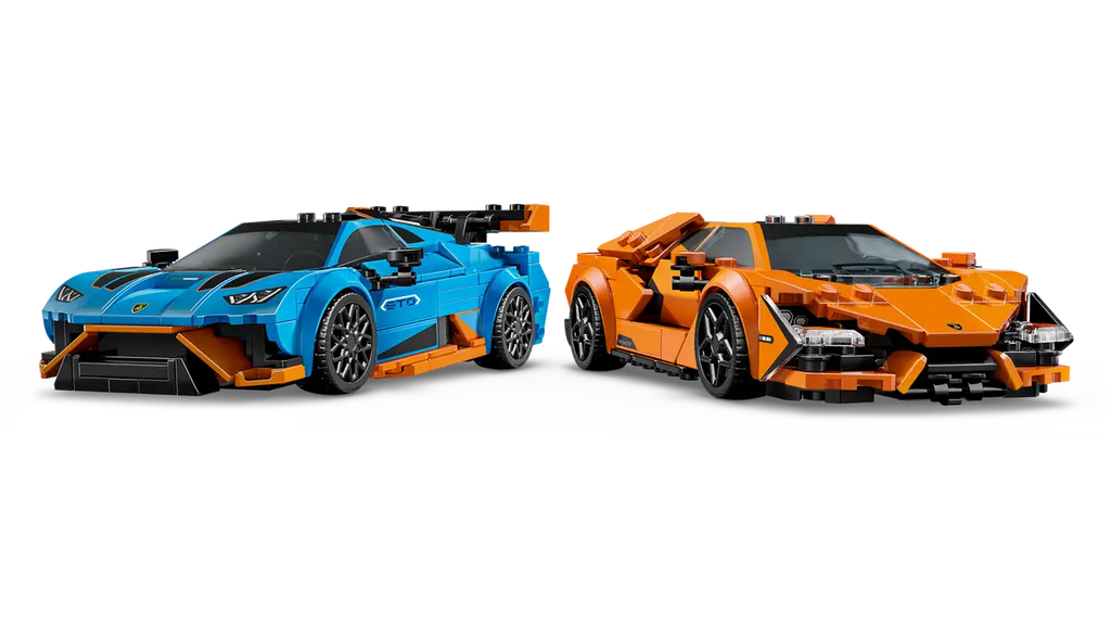 LEGO - Speed Champions Lamborghini Revuelto and Lamborghini Huracan STO 77238