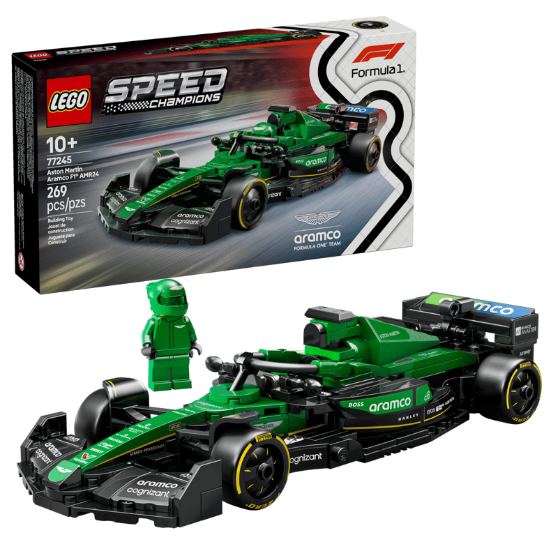 LEGO - Aston Martin Aramco F1 AMR24 Race Car 77245
