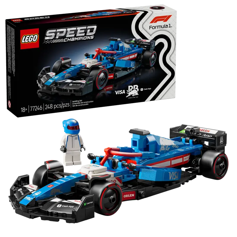 LEGO - Visa Cash App RB VCARB 01 F1 Race Car 77246