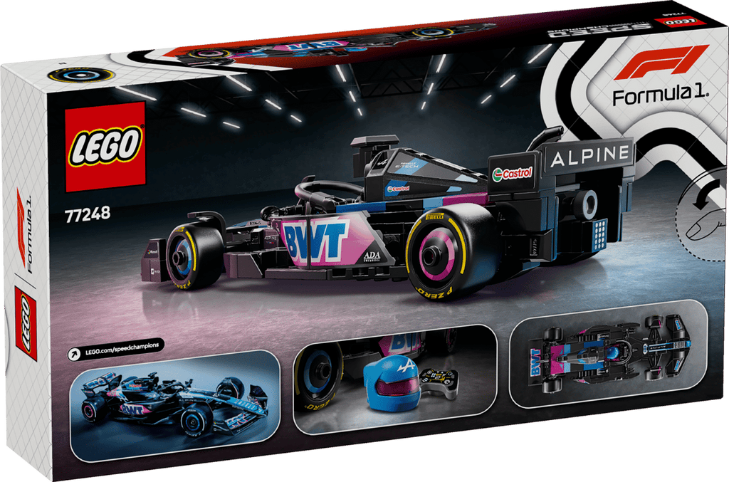 LEGO - BWT Alpine F1 Team A524 Race Car 77248