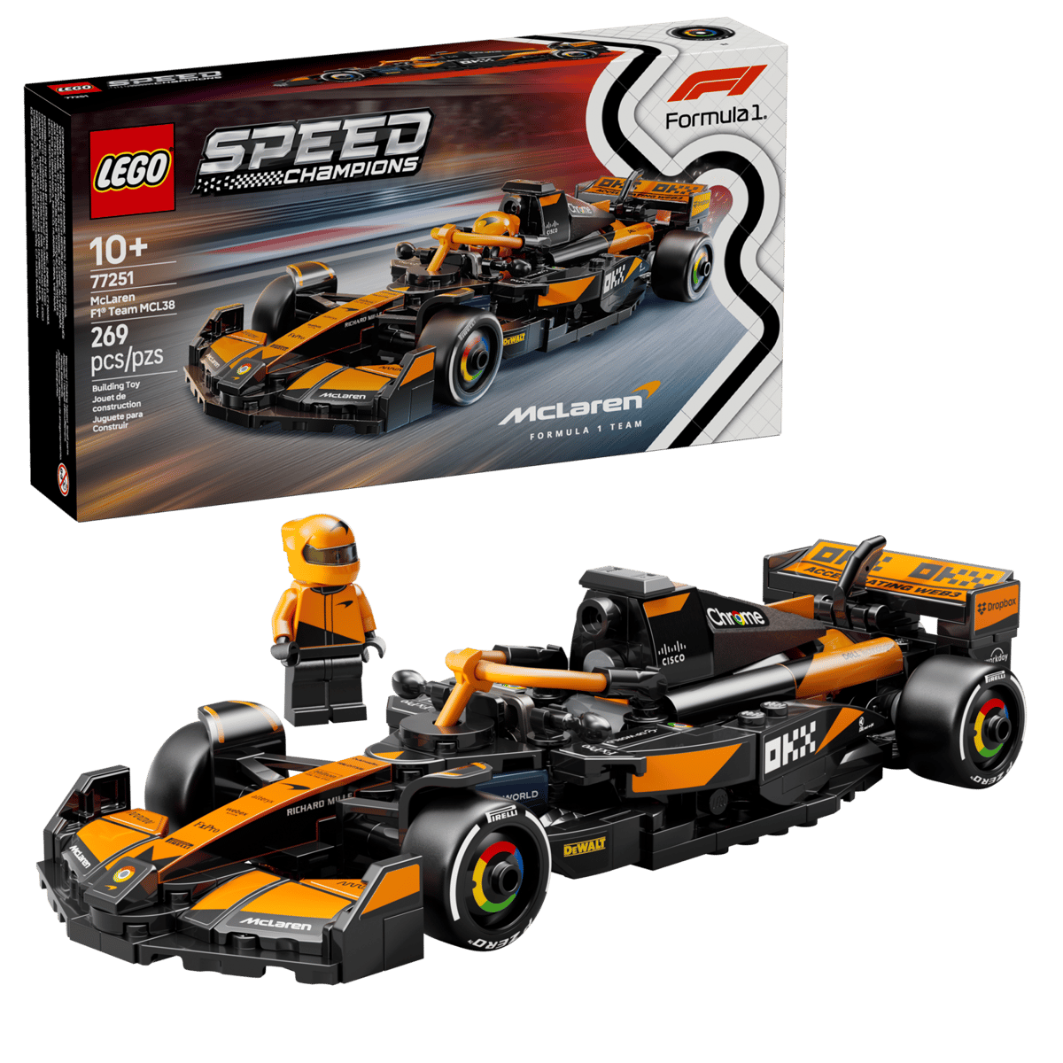 LEGO - McLaren F1 Team MCL38 Race Car 77251