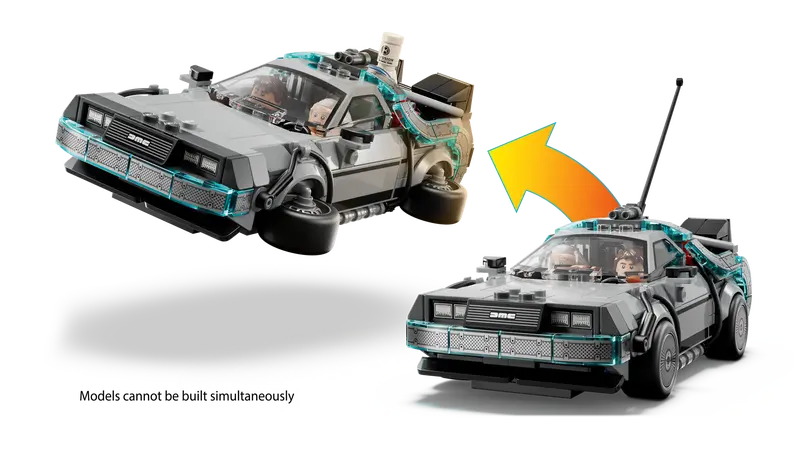 LEGO - Speed Champion Time Machine From Back to the Future 77256