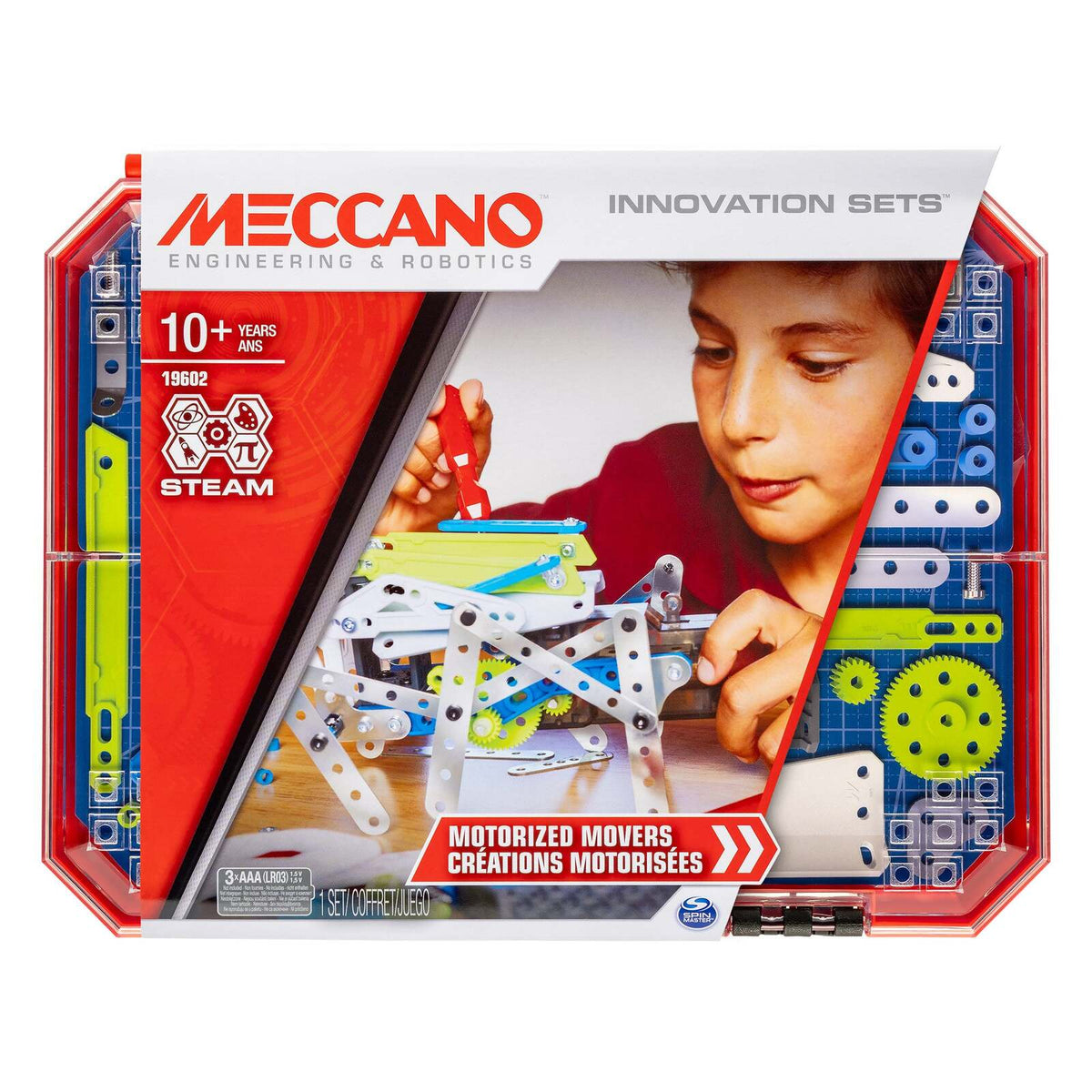 Meccano - Motorised Mover set in case