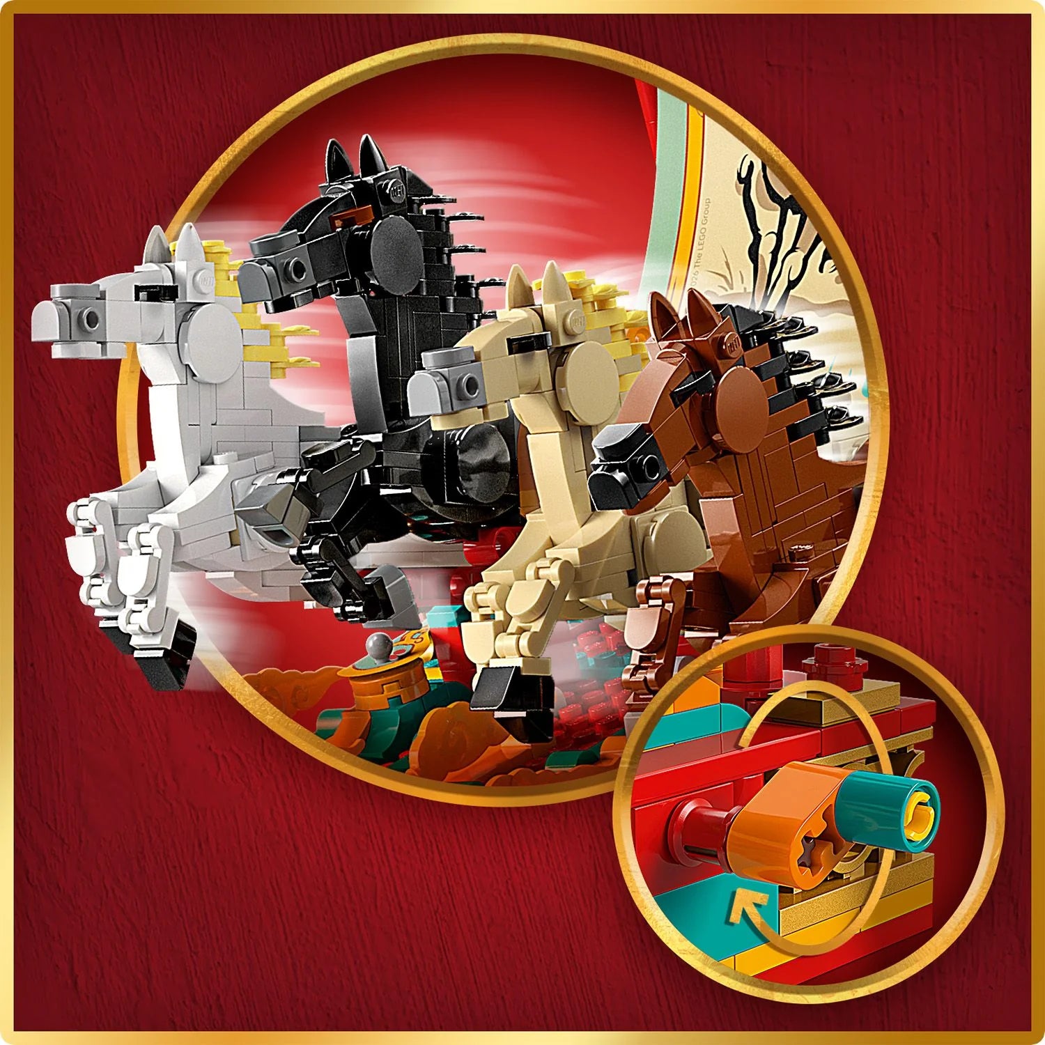 LEGO - Galloping Horses Canvas 80119