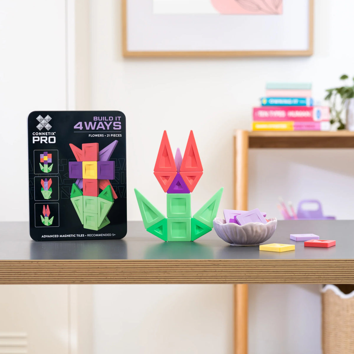 Connetix - PRO Build It 4 Ways Flowers 21PC
