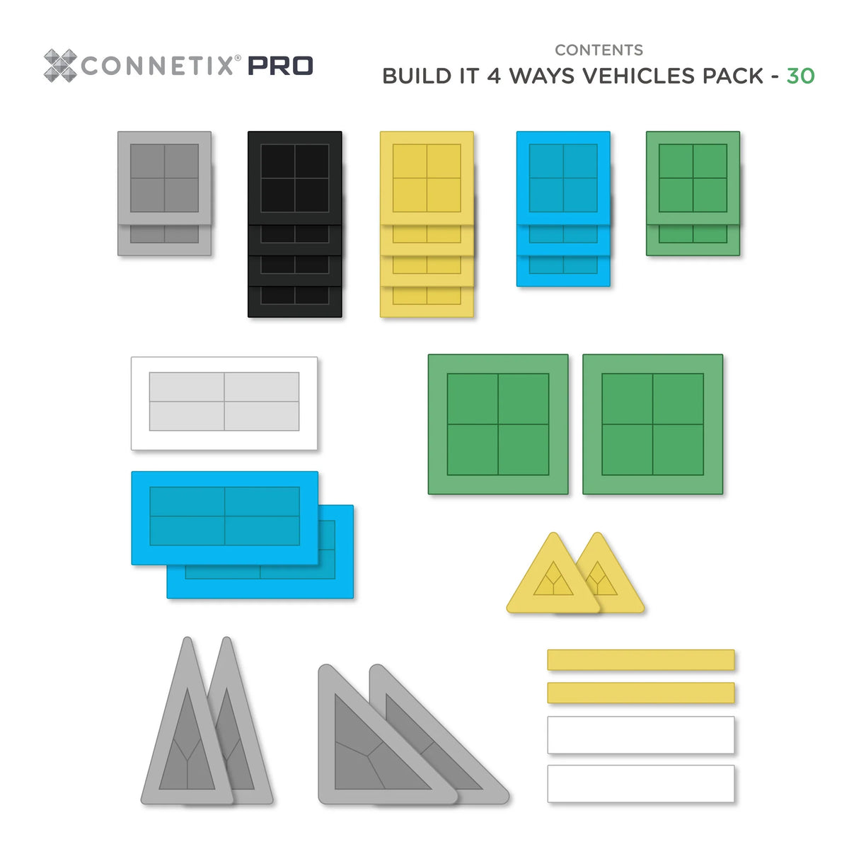 Connetix - PRO Build It 4 Ways Animals 30PC