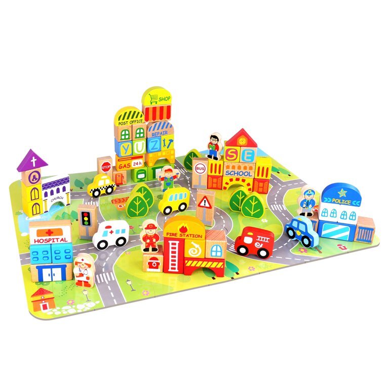 Fat Brain - My Town Block Set
