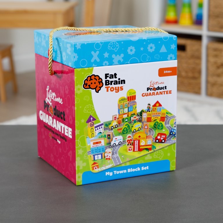 Fat Brain - My Town Block Set