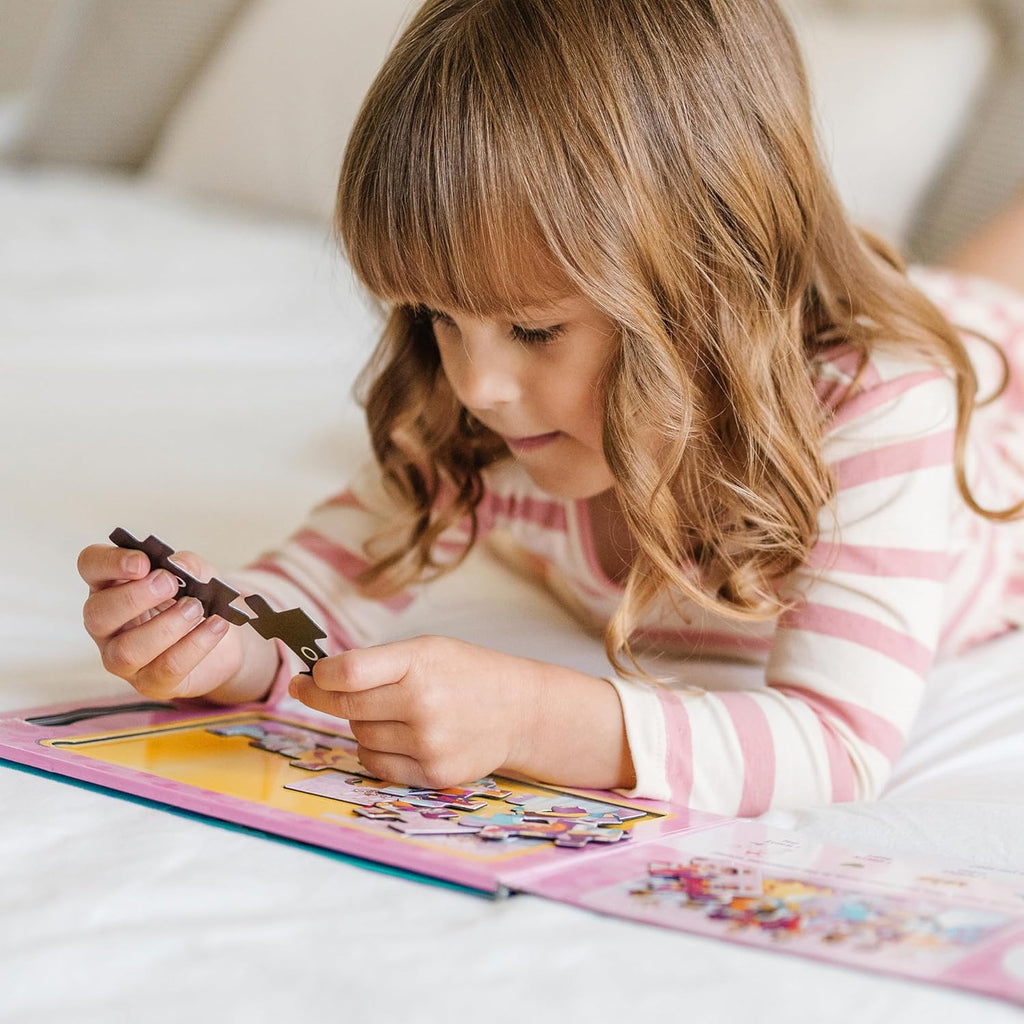 Melissa & Doug - Magnetic Take Along Jigsaw Puzzles - Princesses