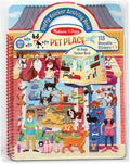 Melissa & Doug - Reusable Puffy Sticker Activity Book - Pet Place