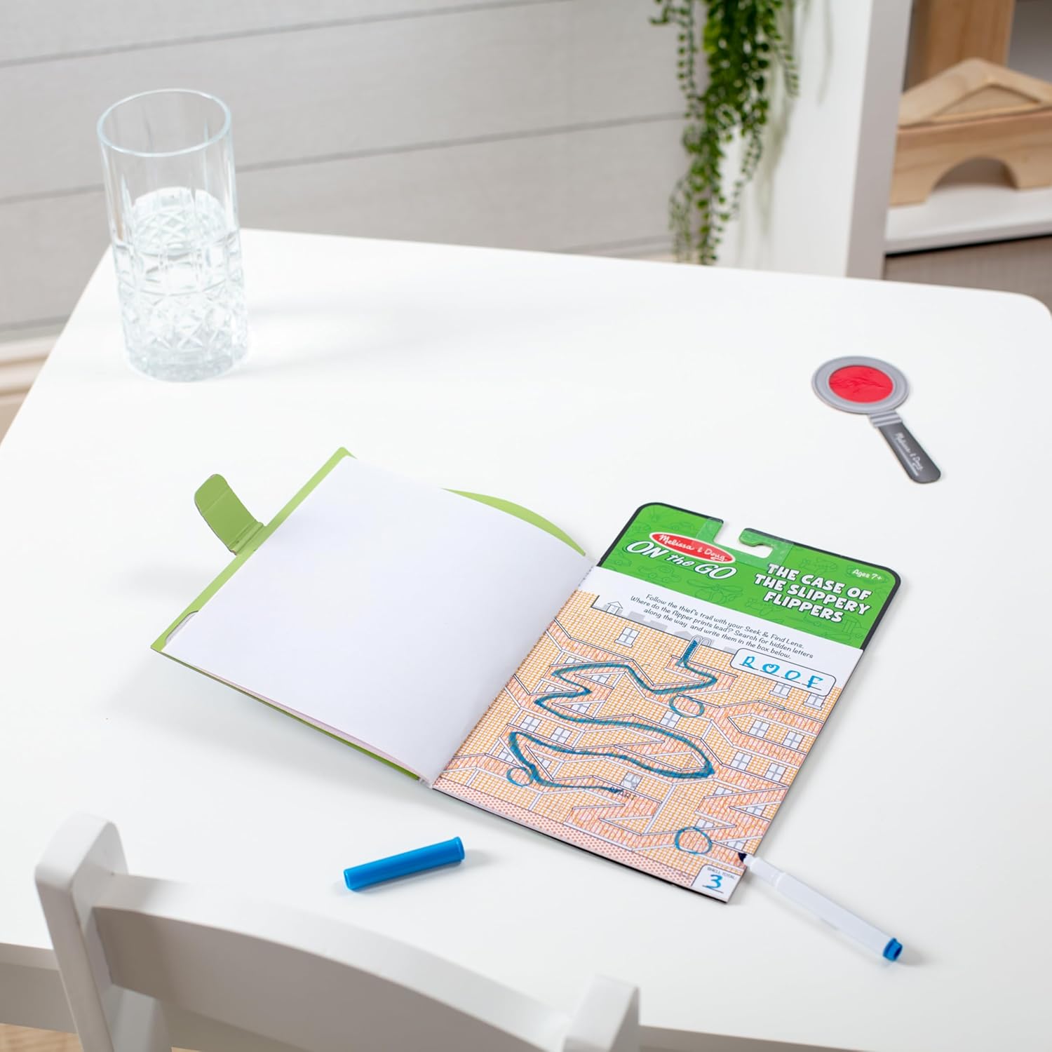 Melissa & Doug - Secret Decoder - Slippery Flippers - On the Go Travel Activity