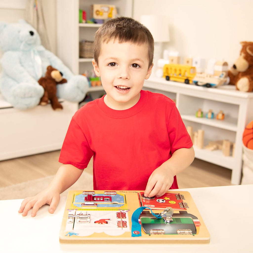 Melissa & Doug - Lock & Latch Board