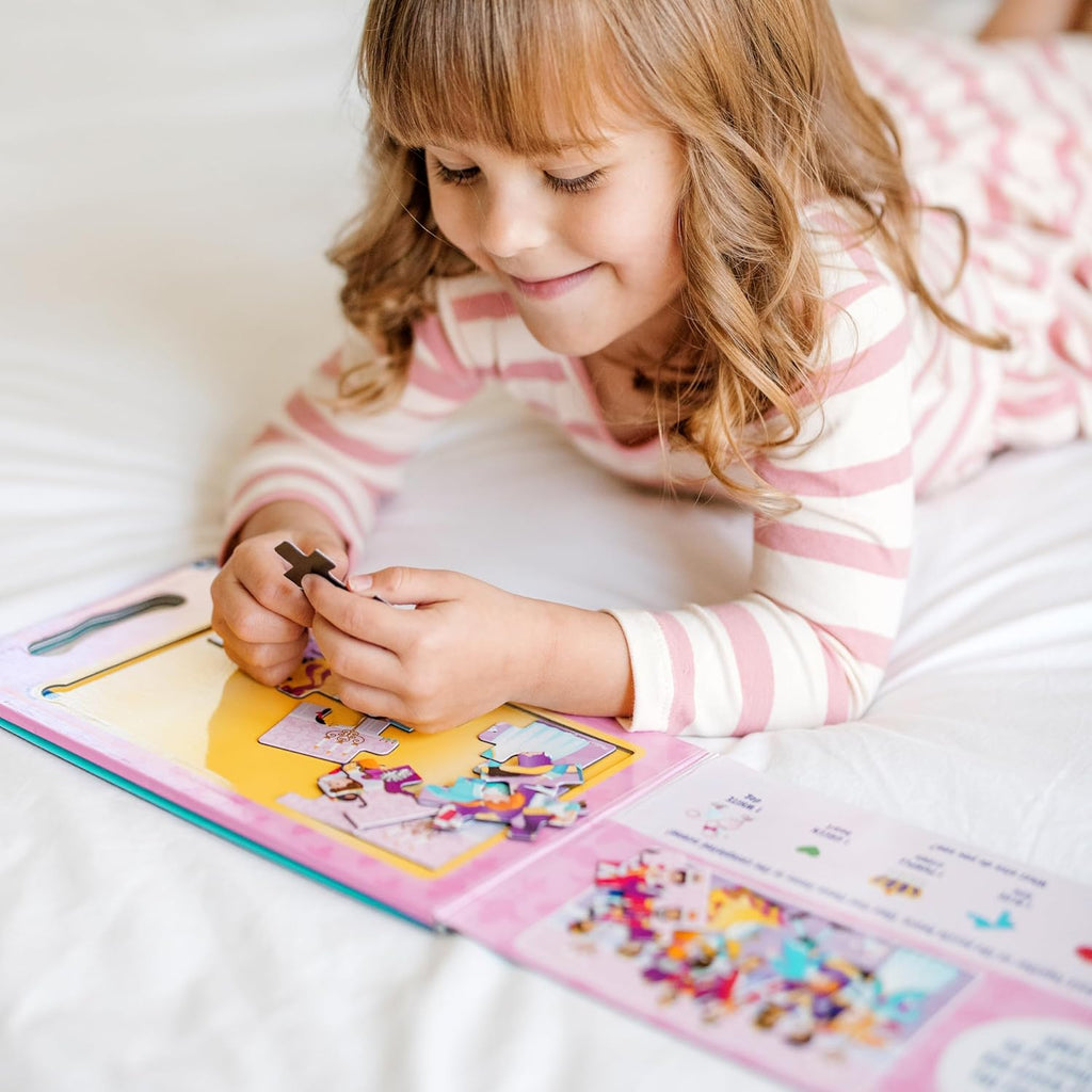 Melissa & Doug - Magnetic Take Along Jigsaw Puzzles - Princesses