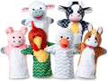 Melissa & Doug - Barn Buddies Hand Puppets (6 Pc)