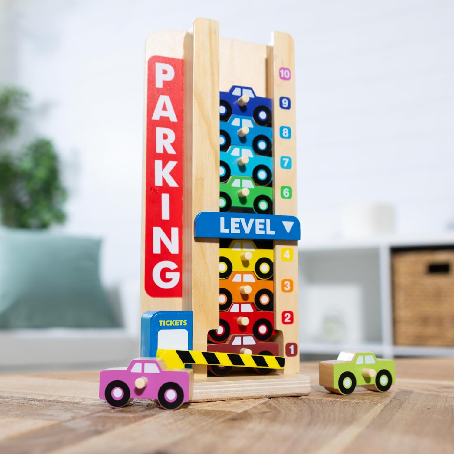 Melissa & Doug - Stack & Count Parking Garage