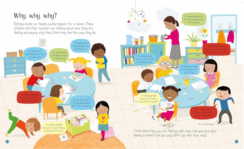 Usborne - All About Feelings HB