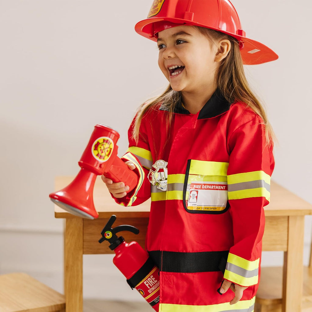 Melissa & Doug - Fire Chief Costume Set