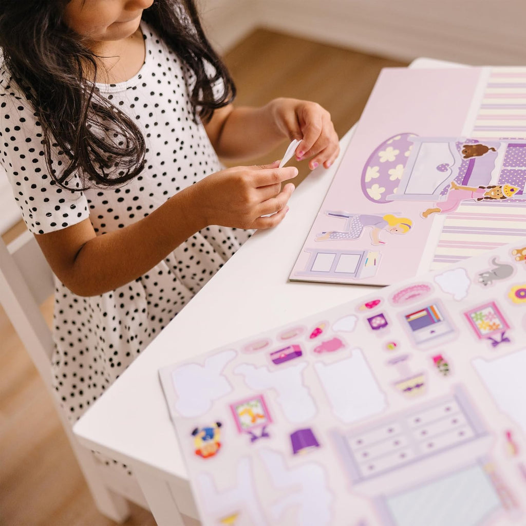 Melissa & Doug - Reusable Sticker Pad - Play House