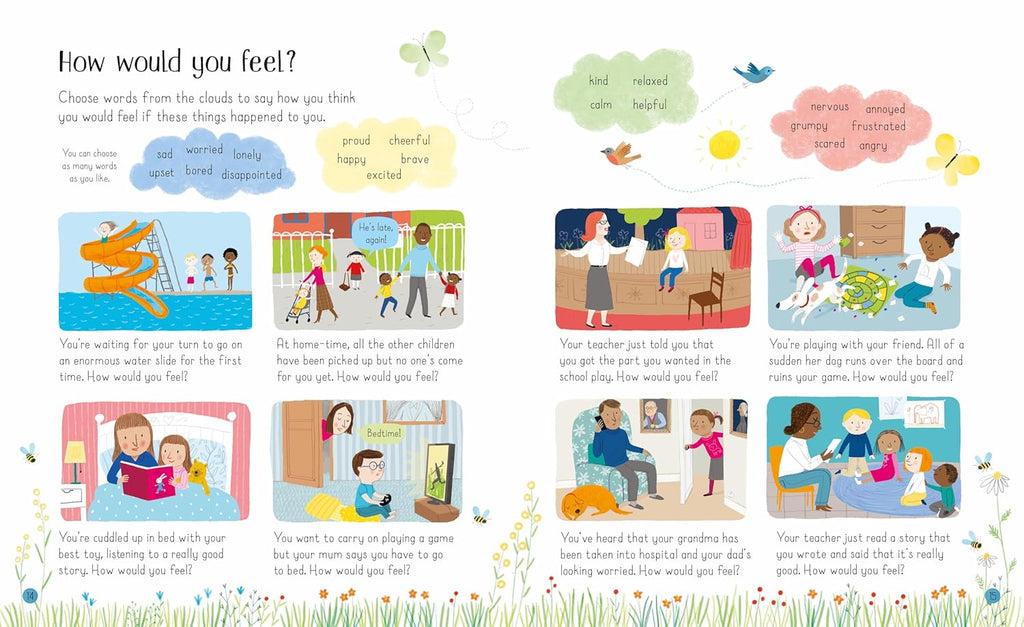 Usborne - All About Feelings HB