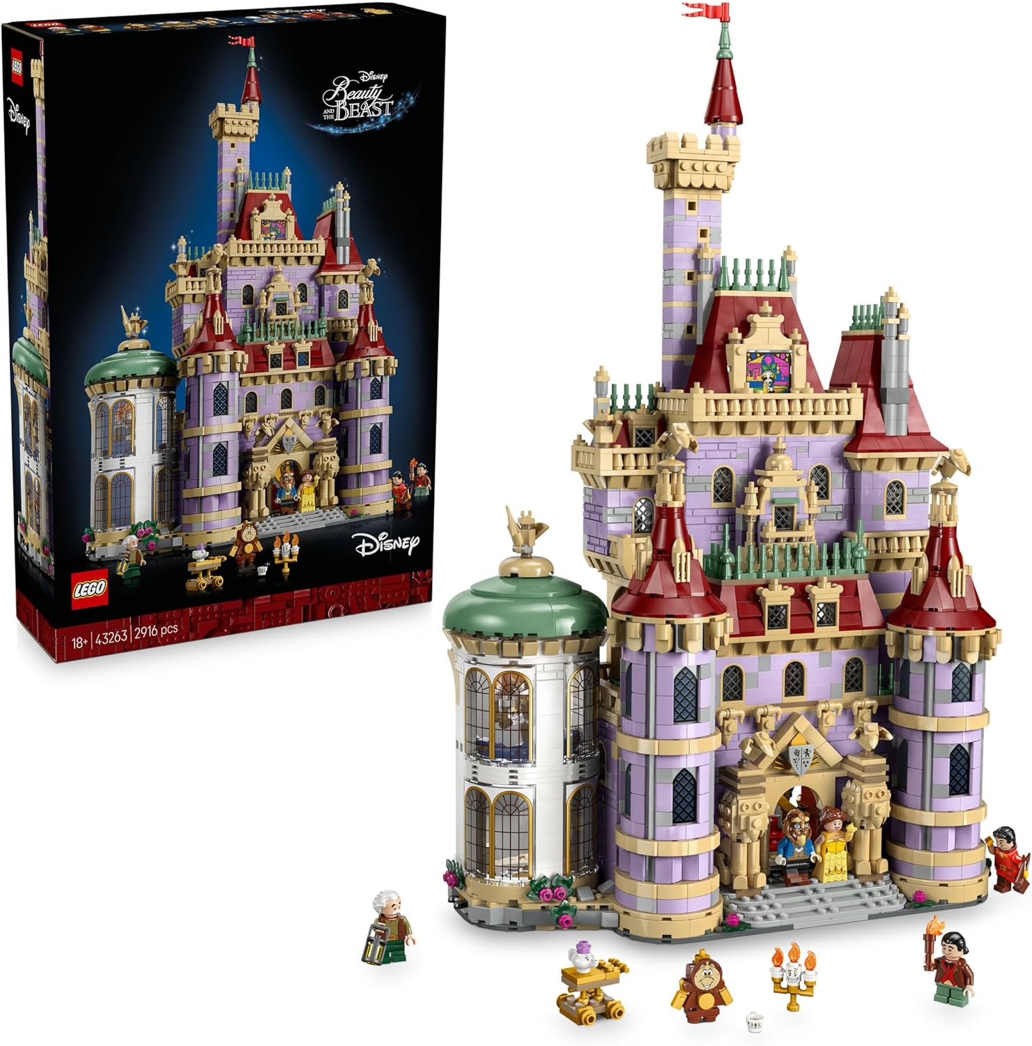 LEGO - Disney Beauty and the Beast Castle 43263