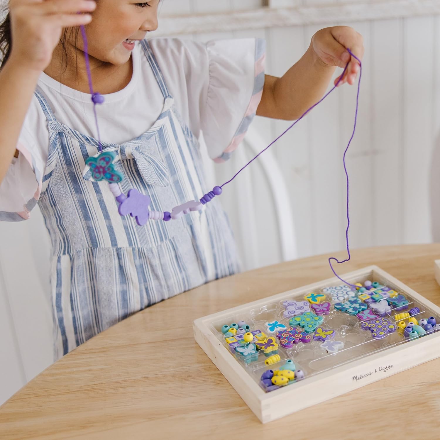 Melissa & Doug - Butterfly Friends Bead Set