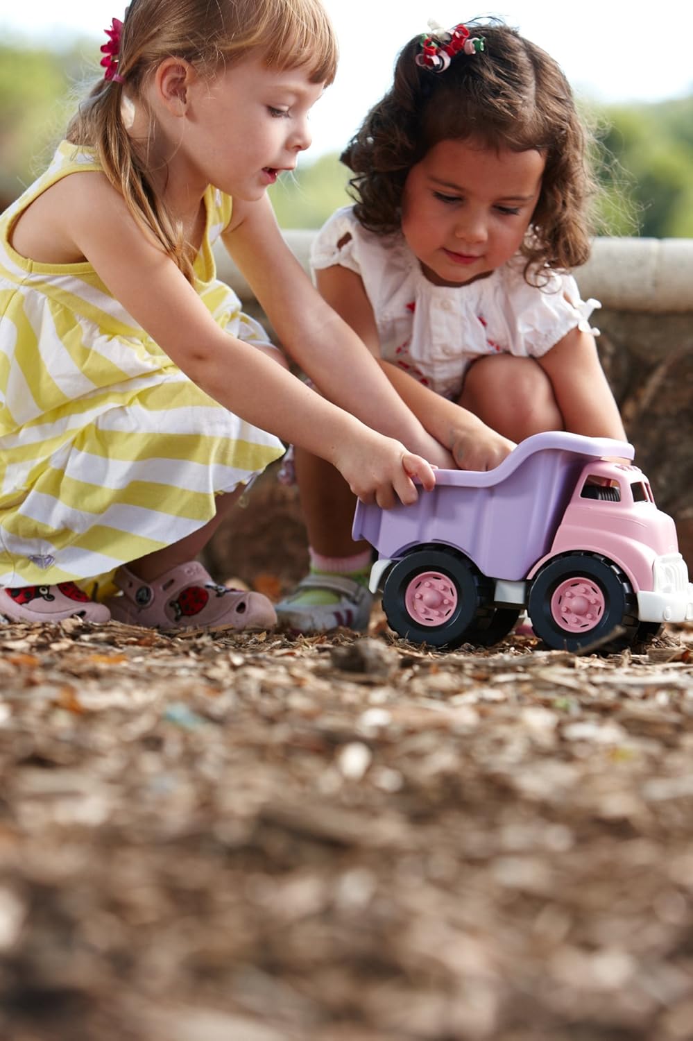 Green Toys - Dump Truck - Pink